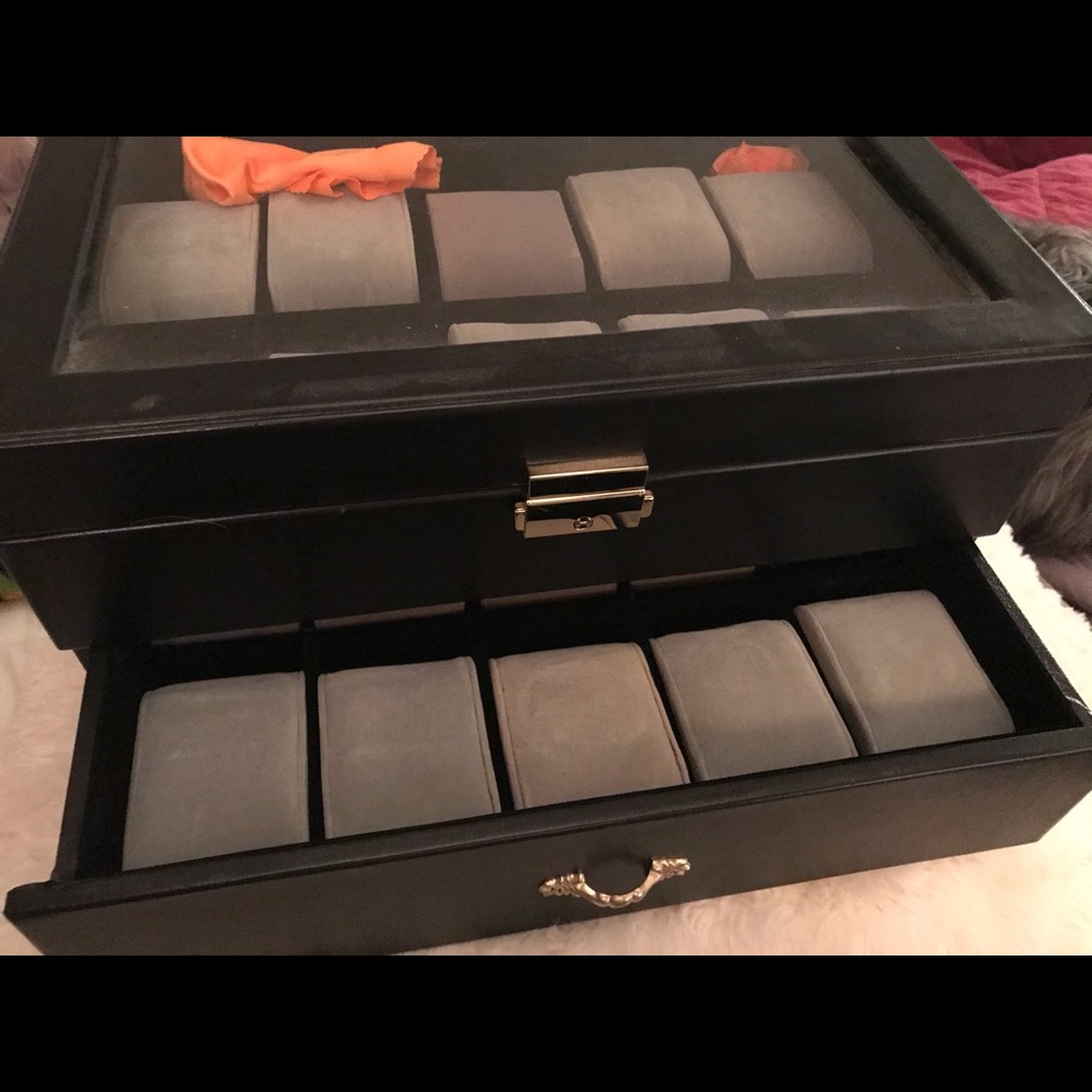 Watch Case with Drawer